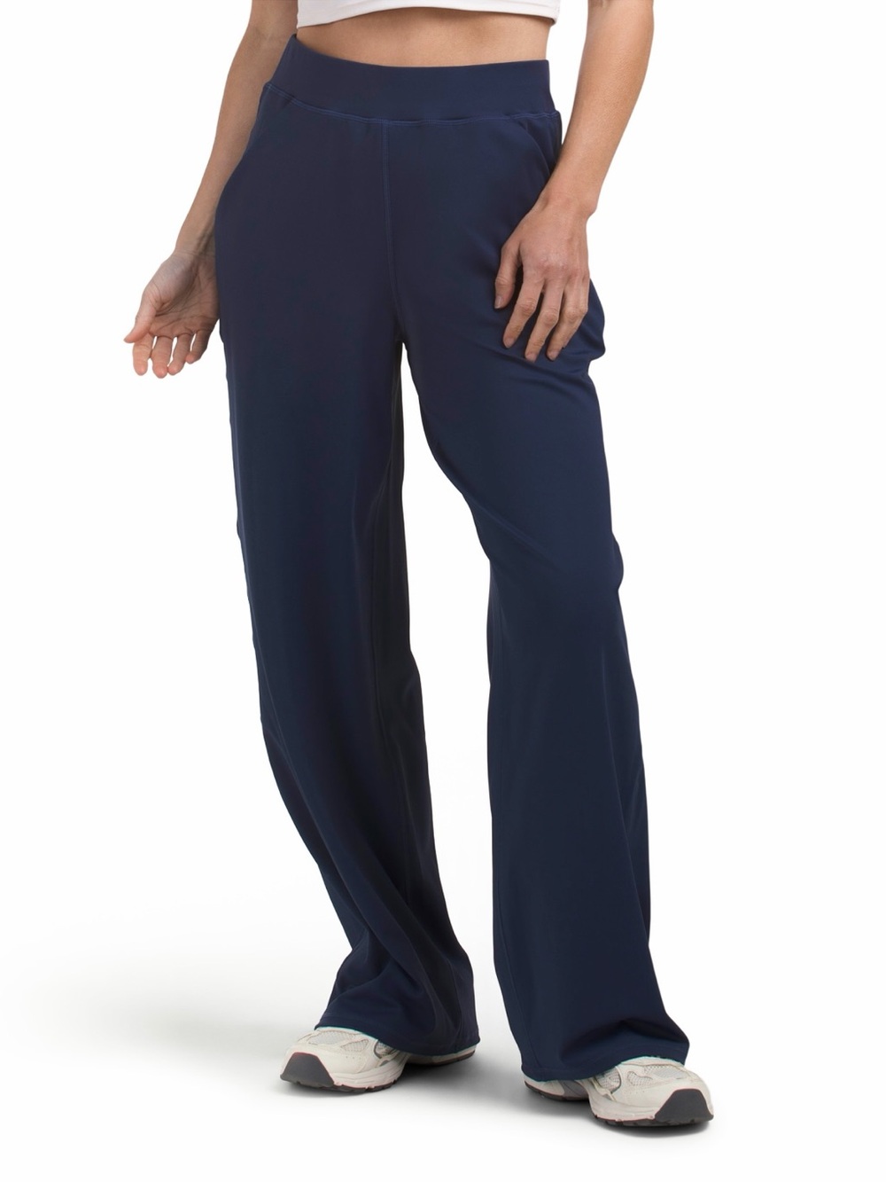 MOVE THEOLOGY Butter Soft Wide Leg Pants With Pockets navy Alara alo lululemon